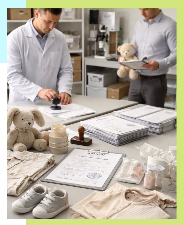 Сертификация детских товаров в Можге от 15192 р. | Алешин-Мжг