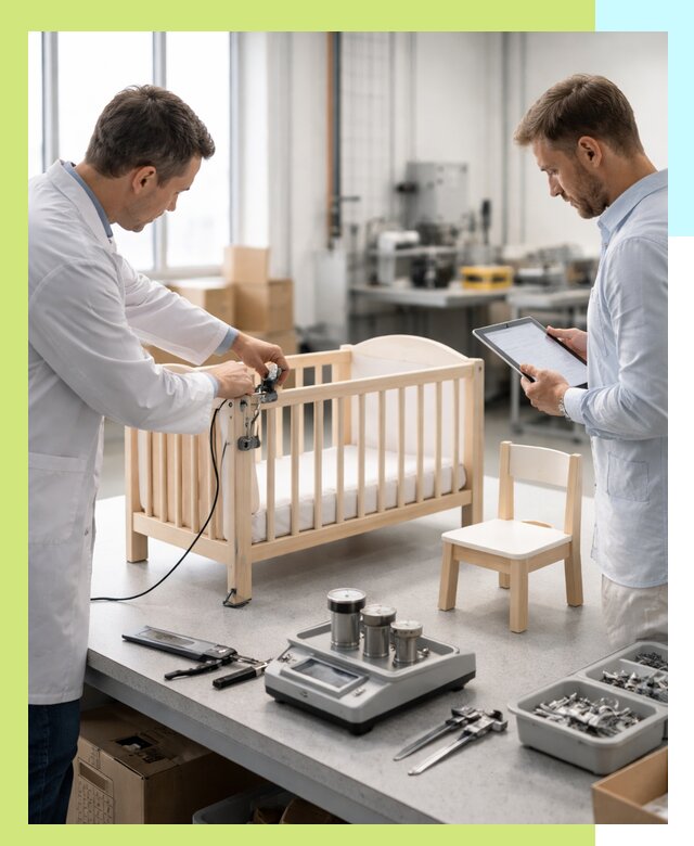 Сертификация детской мебели и проверка безопасности в Можге