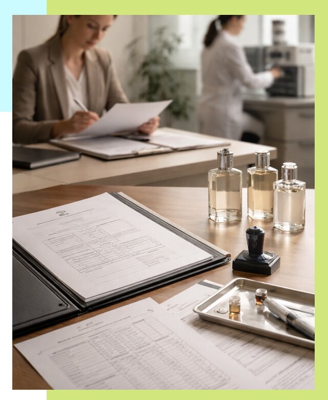 Сертификация парфюмерии в Можге от 15192 р. | Алешин-Мжг