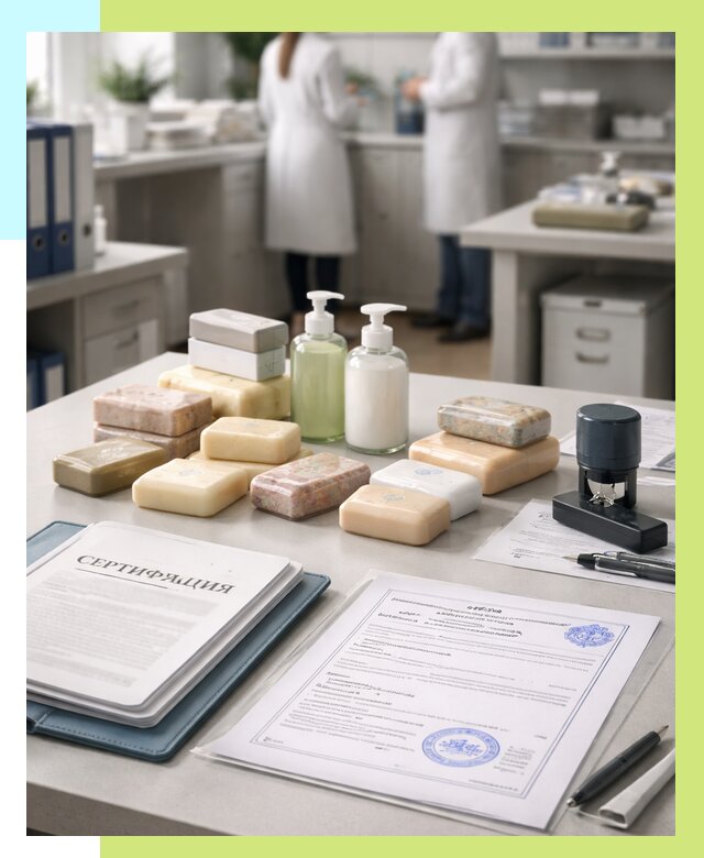 Сертификация мыла и сертификат на мыло в Можге от 12154 | Алешин-Мжг