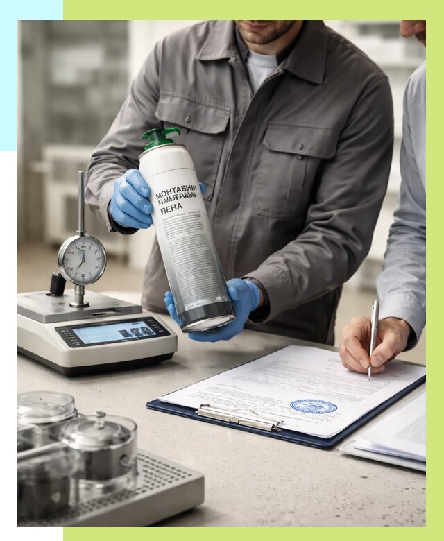 Сертификация монтажной пены в Можге от 15192 р. | Алешин-Мжг