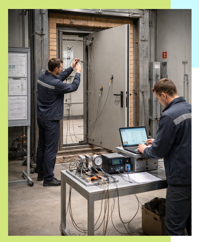 Сертификация противопожарных дверей в Можге по ГОСТ и ТР