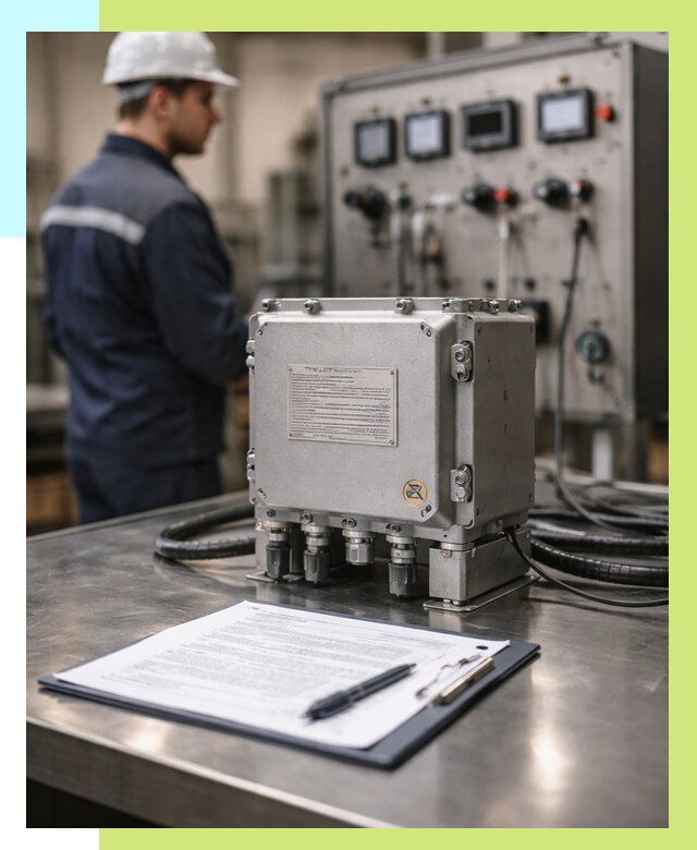 Сертификация взрывозащищенного оборудования в Можге от 35448 р. | Алешин-Мжг