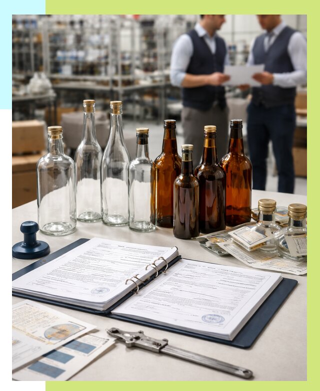 Сертификация стеклянных бутылок в Можге от 25320 р. | Алешин-Мжг