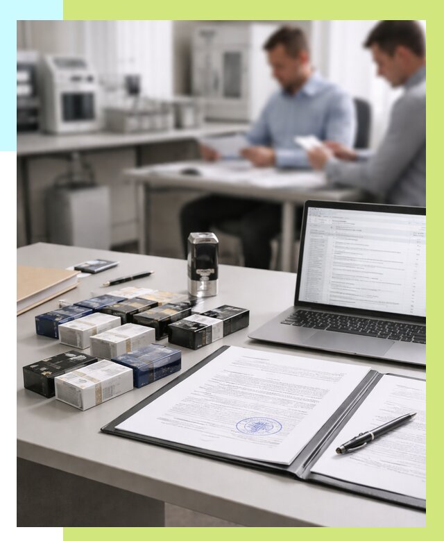 Сертификация сигарет под ключ в Можге от 45576 р. | Алешин-Мжг