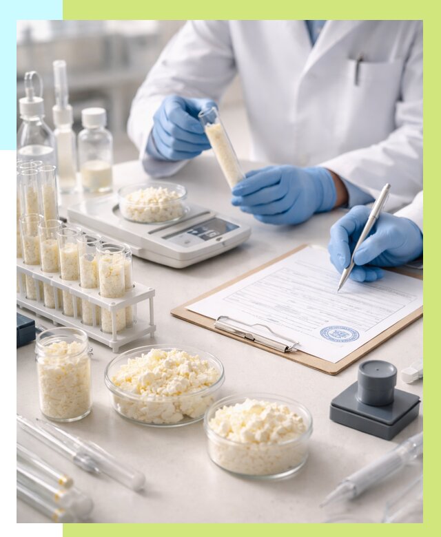 Сертификация творога в Можге от 12154 р. под ключ | Алешин-Мжг