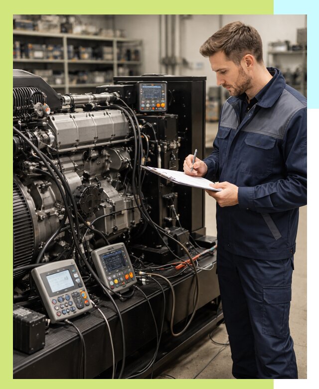 Сертификация дизельных генераторов и их оборудования в Можге