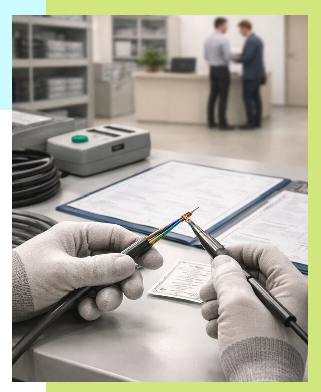 Сертификация провода в Можге от 18230 р. в Алешин-Мжг