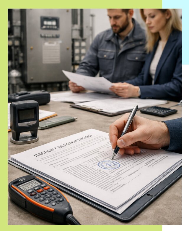 Оформление паспорта эксплуатации оборудования в Можге