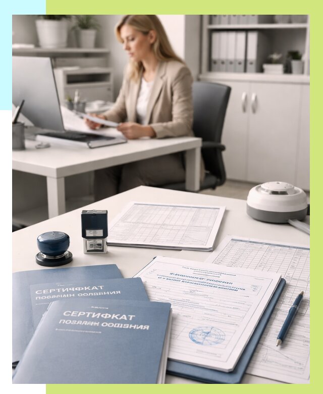 Сертификаты пожарной безопасности в Можге от 15192 р. | Алешин-Мжг