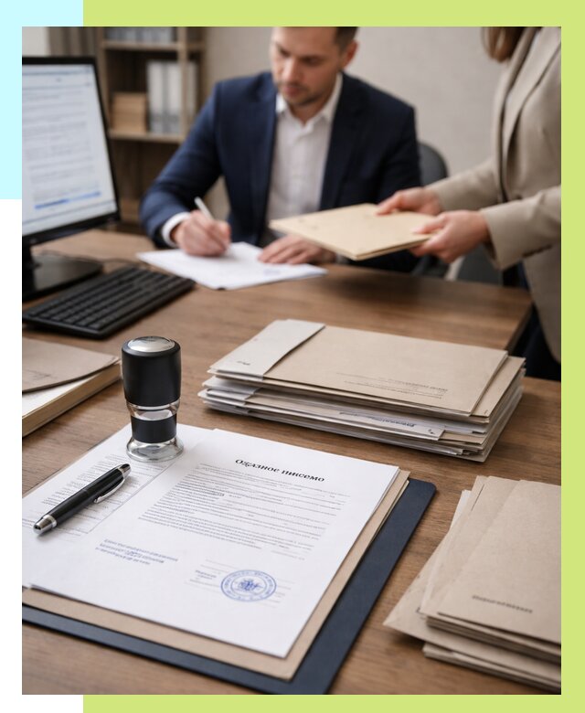 Отказное письмо для таможни в Можге от 3038 р, Алешин-Мжг