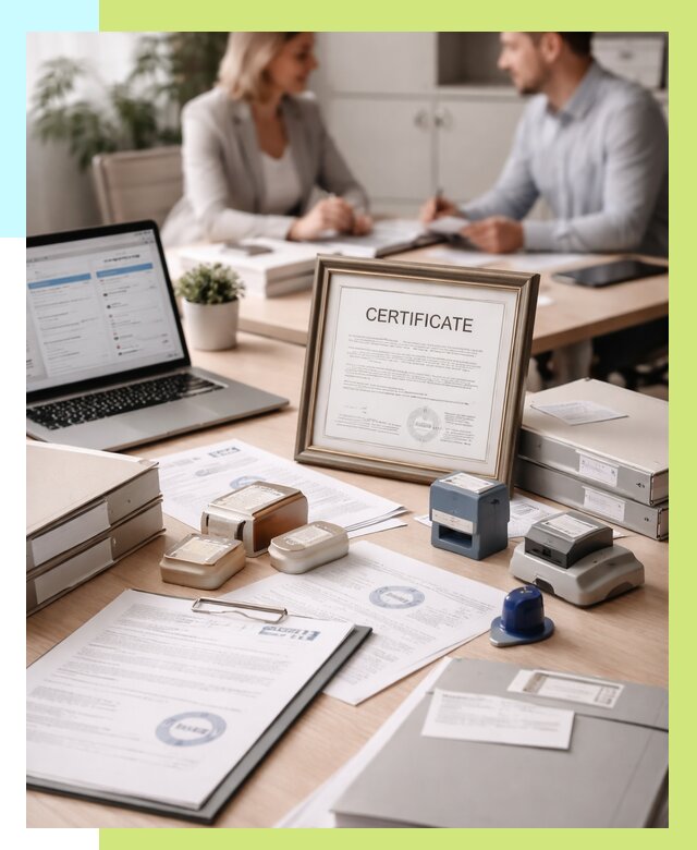 Сертификация компании в Можге от 45576 р. | Алешин-Мжг — заказ